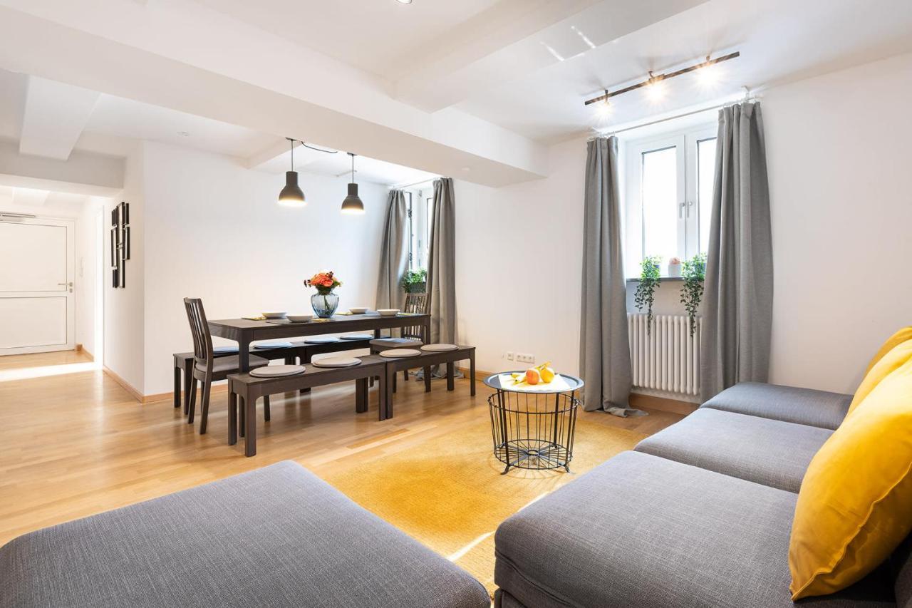 Marienplatz Apartment 2 Bedrooms Living Room Kitchen Munich Exterior photo
